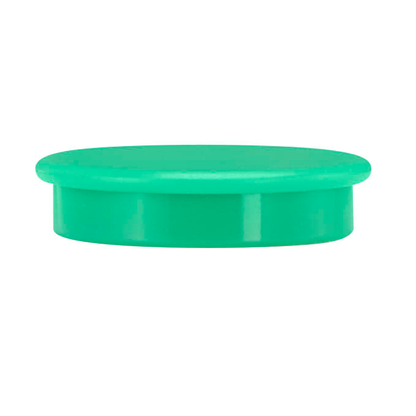 Artikelbild für Magnete grün, Kunststoff Ø 2,4 x 0,63 cm, 10 St., Artikelnummer 541227