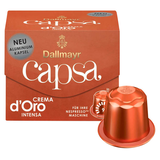 Artikelbild 1 für Dallmayr Capsa Crema d'Oro Intensa Kaffeekapseln, Arabicabohnen kräftig, 10 Stück, Artikelnummer 909453