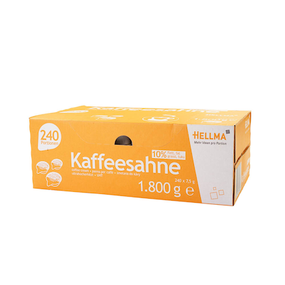 Artikelbild 4 für HELLMA Kaffeesahne 10 % 240x 7,5 g, Artikelnummer 781464