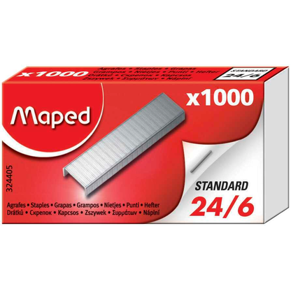 Artikelbild für maped Heftklammern 24/6, 1.000 St., Artikelnummer 800769