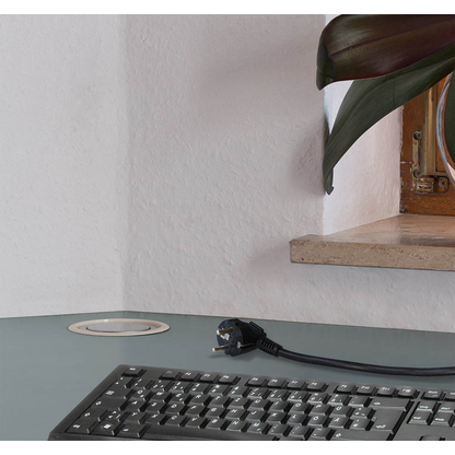 Artikelbild 3 für brennenstuhl Tower Power 3-fach Tischsteckdose 2,0 m silber, Artikelnummer 399016