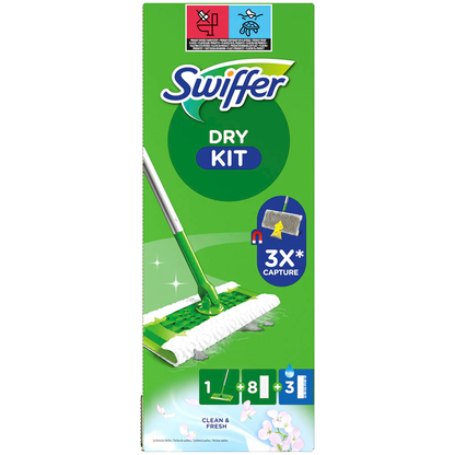 Artikelbild 2 für Swiffer DRY KIT Staubwischer Mikrofaser, 1 Set, Artikelnummer 526154