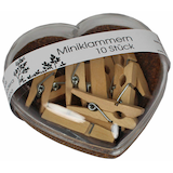 Artikelbild 1 für M&M Holzklammern holz 10 Stück, 1 Pack, Artikelnummer 647501