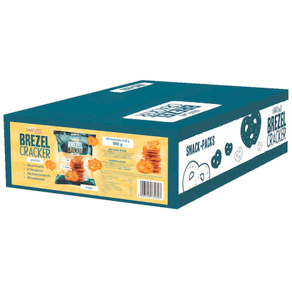 Artikelbild 3 für HELLMA Brezel Cracker 980,0 g, 28 St., Artikelnummer 491211