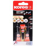 Artikelbild 1 für Kores® Powerglue Gel Sekundenkleber 1,0 g, 3 St., Artikelnummer 766559