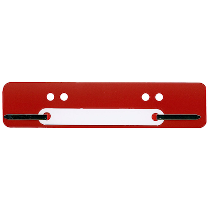 Artikelbild für Wekre Heftstreifen rot Kunststoff, 100 St., Artikelnummer 126953