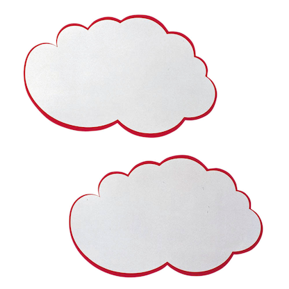 Artikelbild 2 für FRANKEN Moderationskarten weiß, rot 14,0 x 23,0 cm, 20 St., Artikelnummer 536603