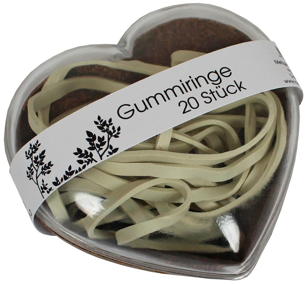 LÄUFER RONDELLA Gummiringe, 5 Größen, 95 Stück, bunt