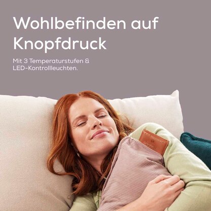 Artikelbild 9 für beurer HK 77 Heizkissen lavender-lilac 25,2 W, Artikelnummer 744407