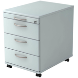 Artikelbild 1 für HAMMERBACHER AC30 Rollcontainer lichtgrau 4 Auszüge 42,8 x 58,0 x 59,0 cm, Artikelnummer 983148