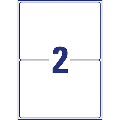 Artikelbild 7 für AVERY Zweckform Versandetiketten 8018-300 weiß 199,6 x 143,5 mm, 300 Blatt, Artikelnummer 433654