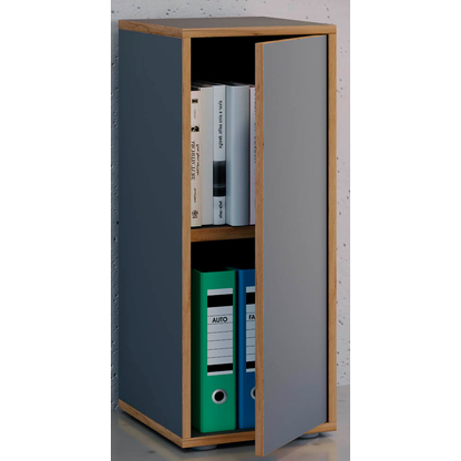 Artikelbild 6 für VCM my office Aktenschrank Salia, 920719 anthrazit, honig-eiche 1 Fachboden 30,0 x 32,0 x 74,0 cm, Artikelnummer 364389