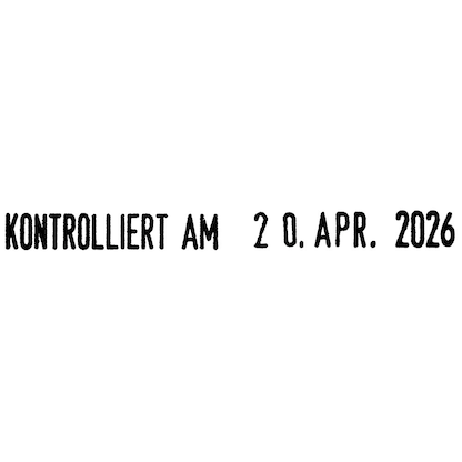 Artikelbild 4 für trodat Datumstempel mit Text printy dater 4817 selbstfärbend schwarz ohne Logo, 1 St., Artikelnummer 241364