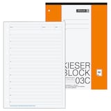 Artikelbild 1 für BRUNNEN Arbeitsblock Kieserblock gelocht DIN A4 liniert Lineatur 03C, 1 Block, Artikelnummer 121638