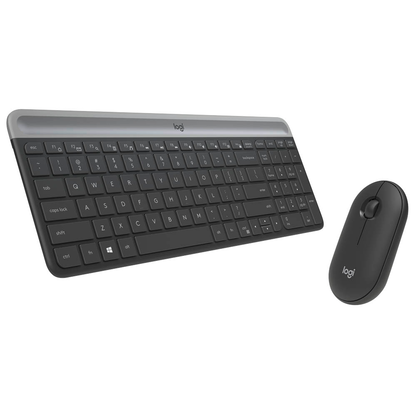 Artikelbild 2 für Logitech MK470 Slim Combo Tastatur-Maus-Set kabellos schwarz, Artikelnummer 924249