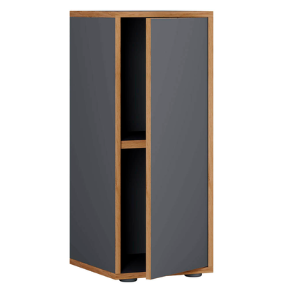 Artikelbild 5 für VCM my office Aktenschrank Salia, 920719 anthrazit, honig-eiche 1 Fachboden 30,0 x 32,0 x 74,0 cm, Artikelnummer 364389