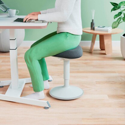 Artikelbild 9 für LEITZ Hocker Ergo Active 65440085 grau, 1 St., Artikelnummer 401527