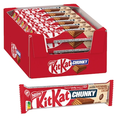 Artikelbild für KitKat Chunky Schokoriegel 24x 40,0 g, Artikelnummer 612166