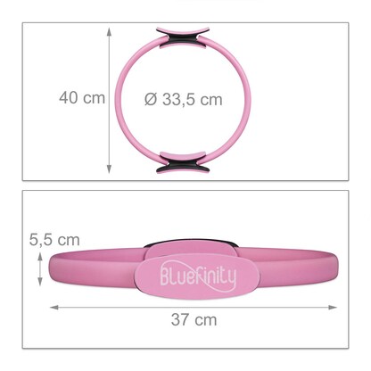 Artikelbild 4 für relaxdays Pilates-Ring pink, Artikelnummer 441851