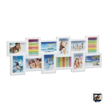 Artikelbild für relaxdays Collage-Bilderrahmen weiß 81,0 x 30,0 cm, 1 St., Artikelnummer 522674