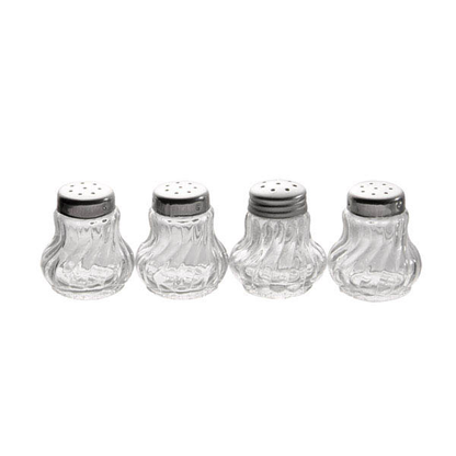 Artikelbild für APS Salz- & Pfefferstreuer-Set Mini transparent/silber 4-tlg., 4 St., Artikelnummer 198399