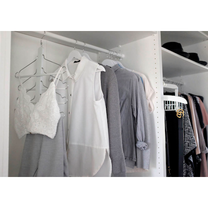 Artikelbild 6 für Zeller Kleiderbügel weiß, 4 St., Artikelnummer 328443