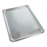 Artikelbild 1 für STARPAK Einweg-Servierplatten silber 45,5 x 34,0 cm, 10 St., Artikelnummer 235289