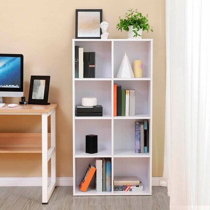 Artikelbild 4 für VASAGLE Bücherregal weiß 65,5 x 30,0 x 129,5 cm, 1 St., Artikelnummer 291728