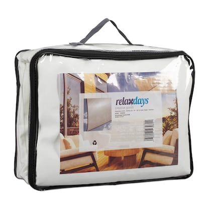 Artikelbild 3 für relaxdays Sonnensegel quadratisch weiß 3,0 x 3,0 m, Artikelnummer 770943