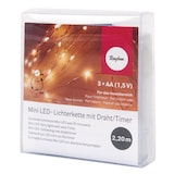 Artikelbild 1 für Rayher Mini LED 20er LED Lichterkette weiß 2,2 m, 1 St., Artikelnummer 779054
