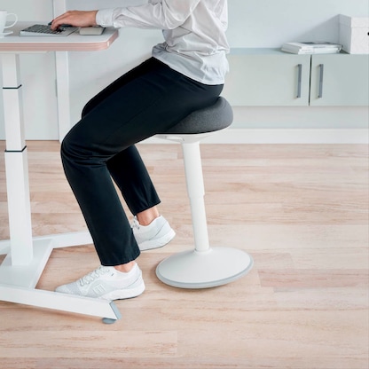 Artikelbild 10 für LEITZ Hocker Ergo Active 65440085 grau, 1 St., Artikelnummer 401527