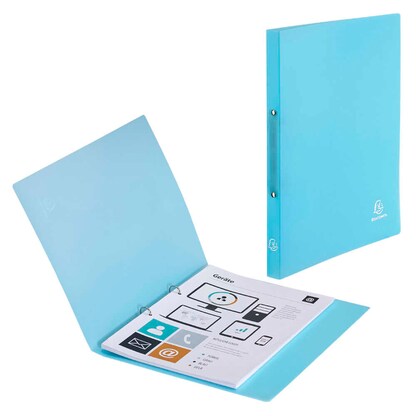 Artikelbild für Exacompta Chromaline Pastell Ringbuch 2-Ringe pastellblau 2,0 cm DIN A4, 1 St., Artikelnummer 680502