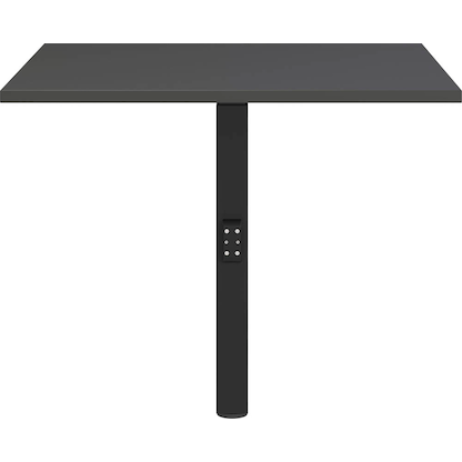 Artikelbild 9 für GERMANIA Mailand höhenverstellbarer Schreibtisch grafit L-Form, C-Fuß-Gestell schwarz 240,0 x 200,0 cm, Artikelnummer 135979