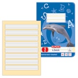 Artikelbild 1 für herlitz Schulheft Delfin x.book Lineatur 2 2. Schuljahr liniert A5 ohne Rand, 16 Blatt, 1 St., Artikelnummer 801759