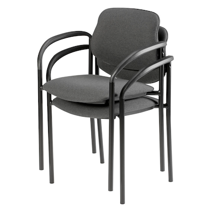 Artikelbild für Nowy Styl Besucherstühle Styl anthrazit Stoff, 2 St., Artikelnummer 260467