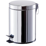 Artikelbild 1 für Zeller Mülleimer 12,0 l edelstahl, 1 St., Artikelnummer 638981