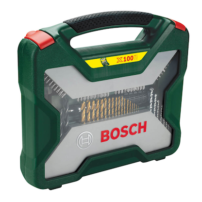Artikelbild 2 für BOSCH Bohrer- und Bit-Set X-Line TiN-beschichtetes, 100-teilig, Artikelnummer 208047