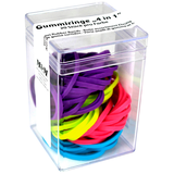 Artikelbild 1 für M&M Gummiringe farbsortiert 0,3 cm, Ø 3,8 cm, 80 St., Artikelnummer 647349