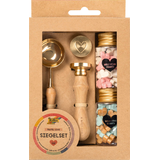 Artikelbild 1 für folia Siegel-Set PASTEL LOVE mehrfarbig, Artikelnummer 692701