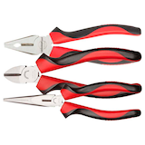 Artikelbild 1 für GEDOREred Zangen-Set 3301155, Länge: 18,0, 16,0, 20,0 cm, 3-tlg., 1 Set, Artikelnummer 336051