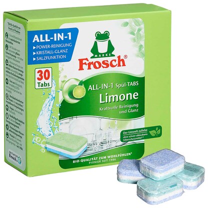 Artikelbild für Frosch® All-in-1 Spülmaschinentabs 30 St., Artikelnummer 152567