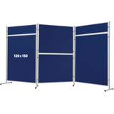 Artikelbild 1 für FRANKEN Trennwand ECO, doppelseitig, blau 120,0 x 150,0 cm, 1 St., Artikelnummer 570510