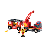 Artikelbild 1 für BRIO® Feuerwehr-Leiterfahrzeug 33811 Spielzeugauto, Artikelnummer 461622