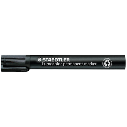 Artikelbild 5 für STAEDTLER Lumocolor Permanentmarker schwarz 2,0 mm, 10 St., Artikelnummer 455329