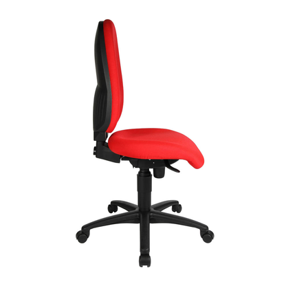 Artikelbild 5 für Topstar Bürostuhl Syncro Pro 5, S500 G21 Stoff rot, Gestell schwarz, Artikelnummer 350640
