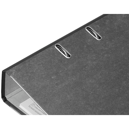 Artikelbild 3 für office discount Ordner schwarz marmoriert Karton 8,0 cm DIN A4, 1 St., Artikelnummer 501445