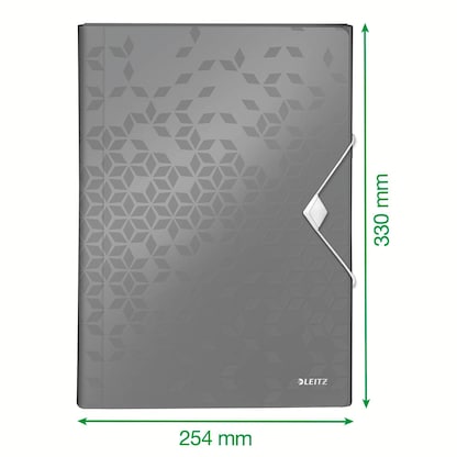 Artikelbild 3 für LEITZ Fächermappe WOW 4589 6 Fächer blau, 1 St., Artikelnummer 401164