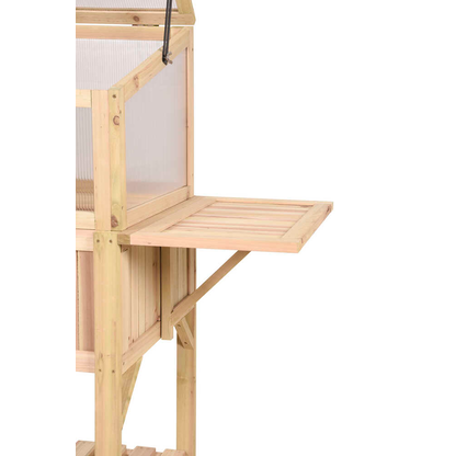 Artikelbild 5 für Garden Pleasure Hochbeet Holz natur, transparent rechteckig 102,5 x 120,0 cm, 1 St., Artikelnummer 796419