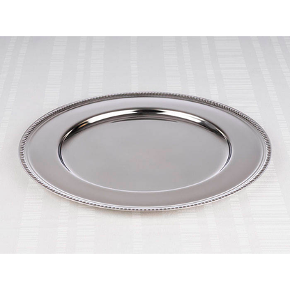 Artikelbild für APS Platzteller silber Ø 30,5 cm, 1 St., Artikelnummer 197927