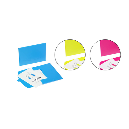 Artikelbild 3 für PAGNA Dokumententasche Wallet DIN A4 pink glatt 0,43 mm, 1 St., Artikelnummer 224887